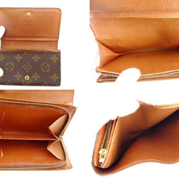 Louis Vuitton Wallet Purse Monogram Brown Woman Authentic Used - Picture 6 of 6